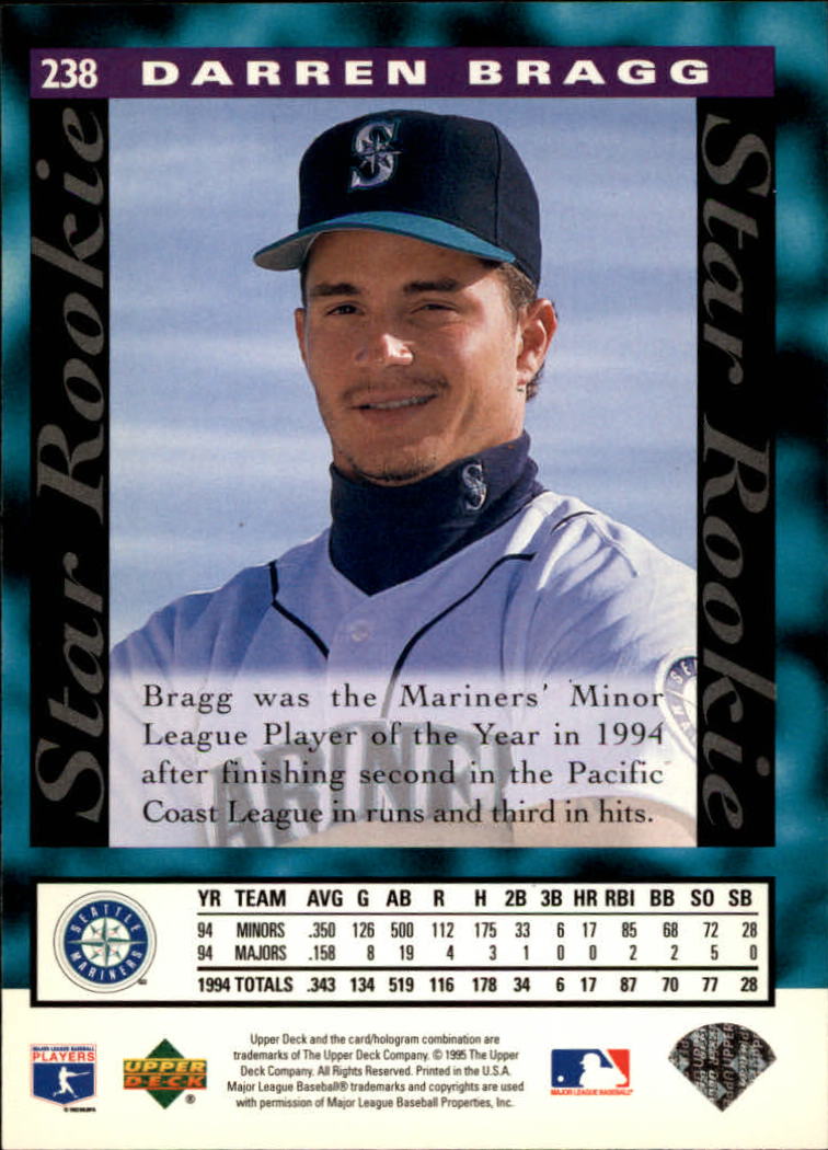 1995 Upper Deck Baseball Card Pick (Base) 1-260 - Picture 450 of 490