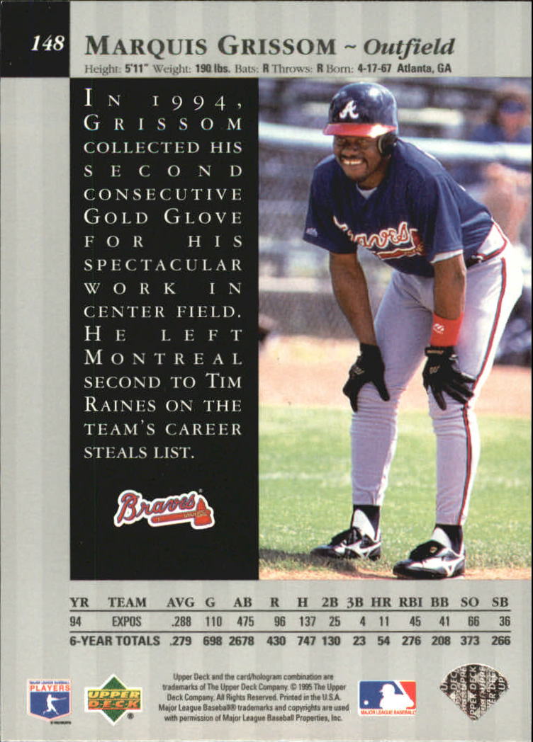 Marquis Grissom, former Braves player from 1995 team that won