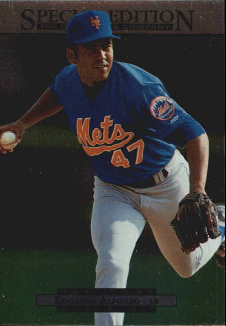 Edgardo Alfonzo 1995 Upper Deck #255 New York Mets Baseball Card