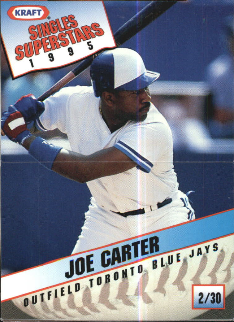 Tarjeta coleccionable de béisbol 1995 Kraft Foods #1-30 - Elige tu tarjeta - Imagen 4 de 59