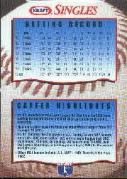Tarjeta coleccionable de béisbol 1995 Kraft Foods #1-30 - Elige tu tarjeta - Imagen 24 de 59