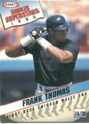 Tarjeta coleccionable de béisbol 1995 Kraft Foods #1-30 - Elige tu tarjeta - Imagen 27 de 59