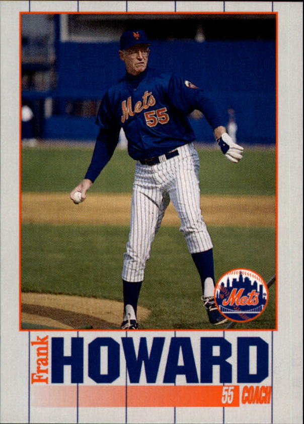 1995 Mets Kahn's #14 Frank Howard CO