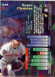 1995 Stadium Club Members Only Parallel #10 Roger Clemens back image