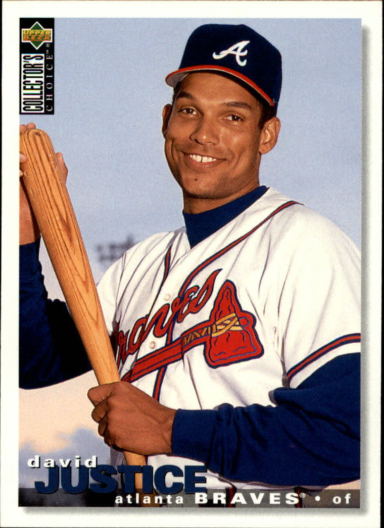 1995 Collector's Choice #156 David Justice