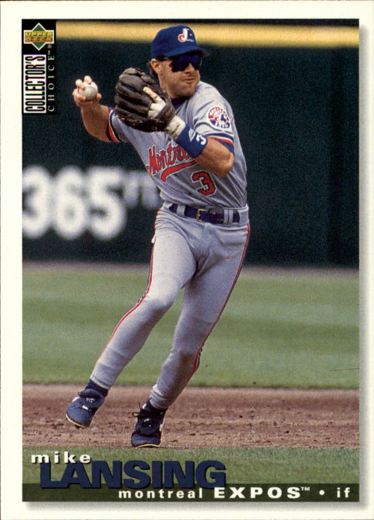 1995 Collector&rsquo;s Choice #233 Mike Lansing - NM-MT