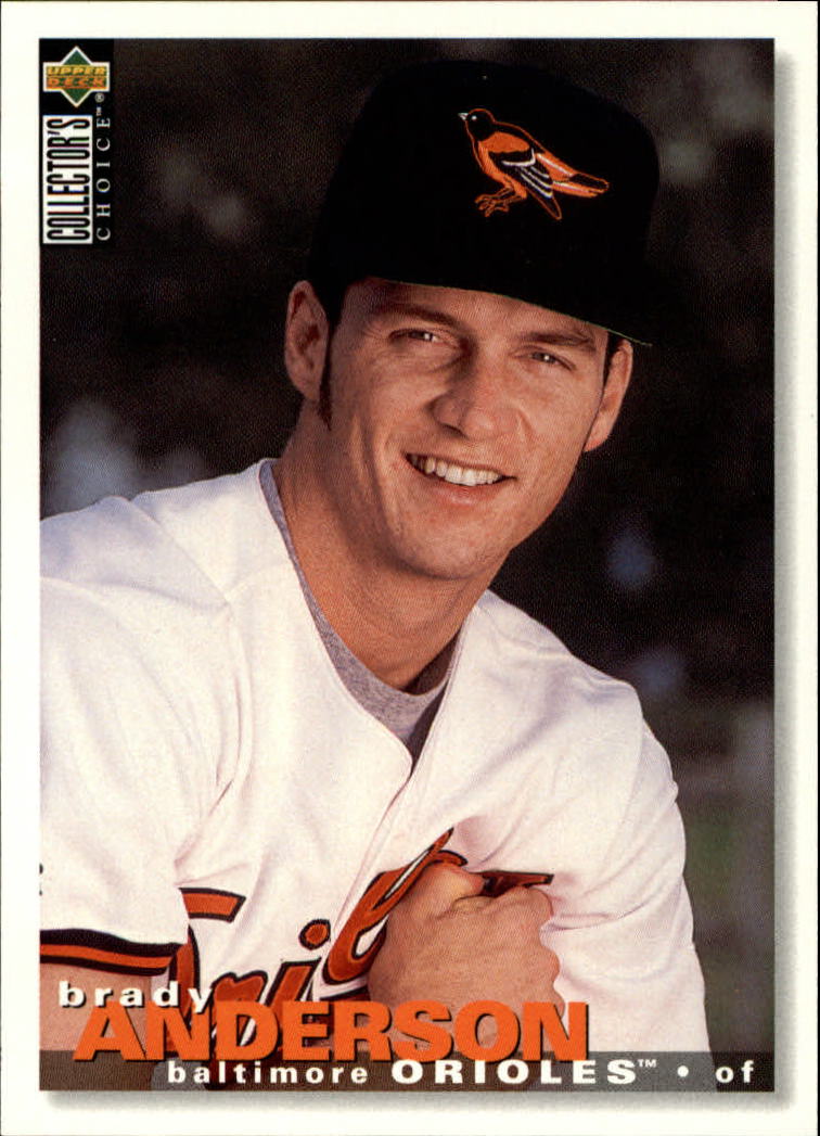 1995 Collector's Choice #334 Brady Anderson - NM-MT - The Dugout