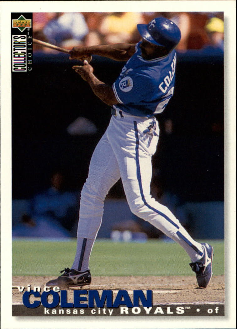 1995 Collector's Choice #458 Vince Coleman - NM-MT - The Dugout Sportscards  & Comics