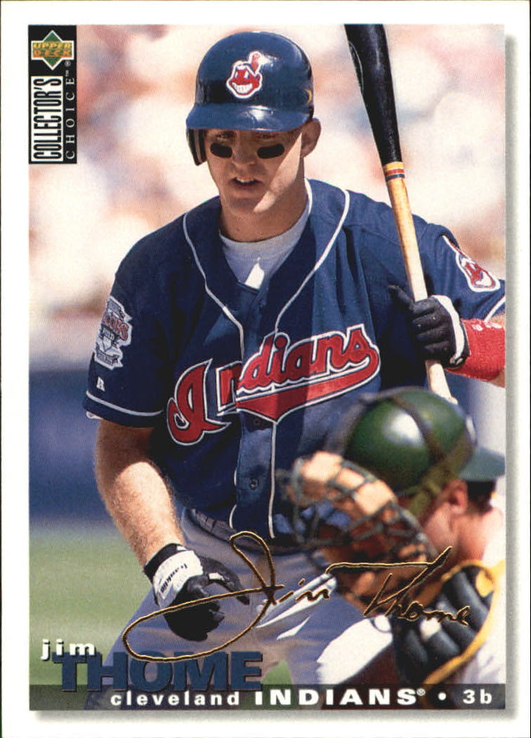 1995 Collector's Choice Gold Signature #268 Jim Thome