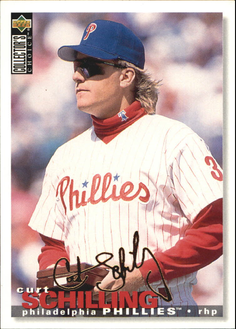 1995 Collector's Choice Gold Signature #374 Curt Schilling