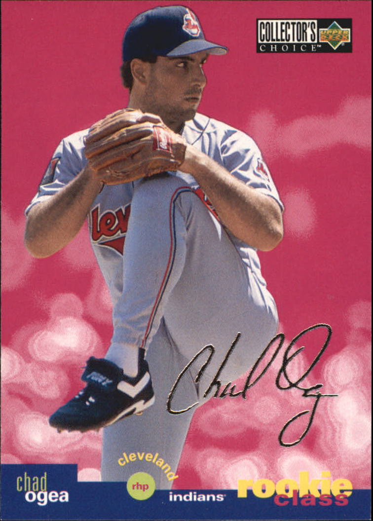 1995 Collector's Choice Silver Signature #7 Chad Ogea