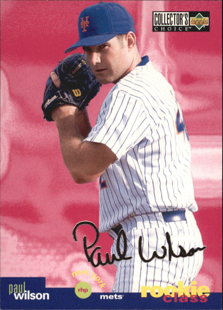 1995 Collector's Choice Silver Signature #20 Paul Wilson