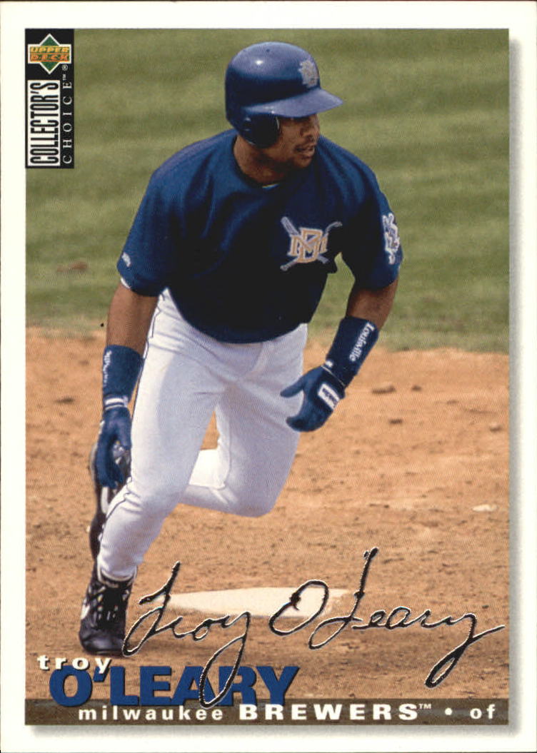 1995 Collector's Choice Silver Signature #169 Troy O'Leary