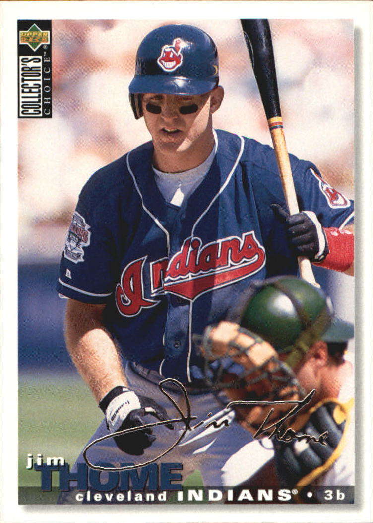 1995 Collector's Choice Silver Signature #268 Jim Thome