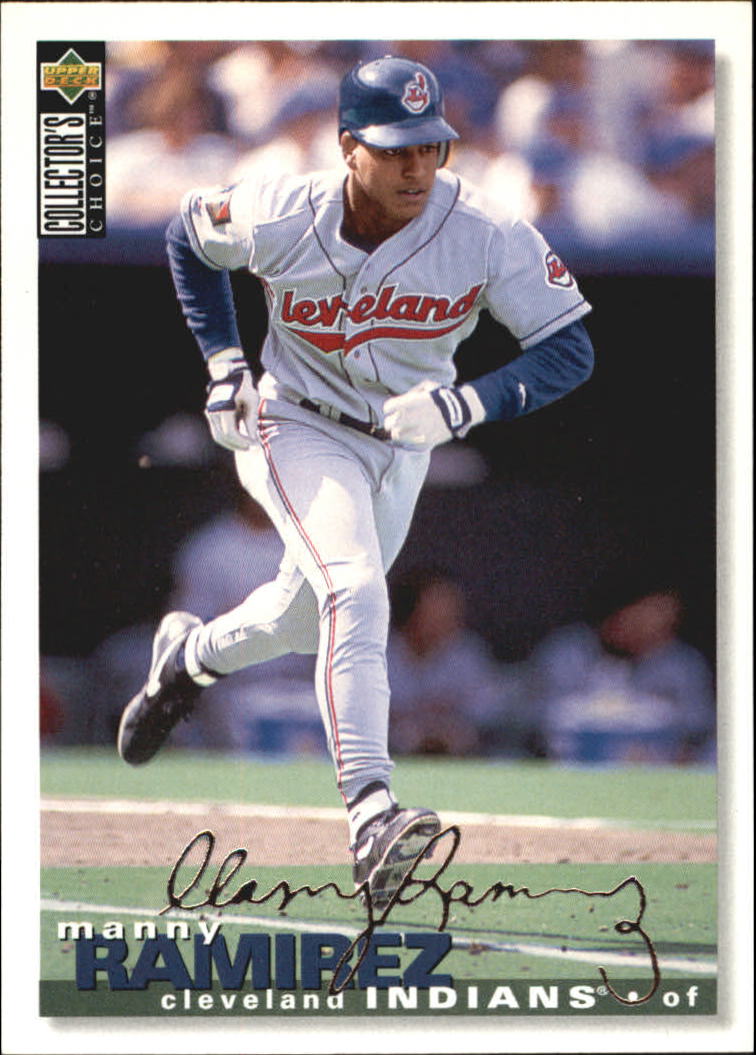 1995 Collector's Choice Silver Signature #275 Manny Ramirez