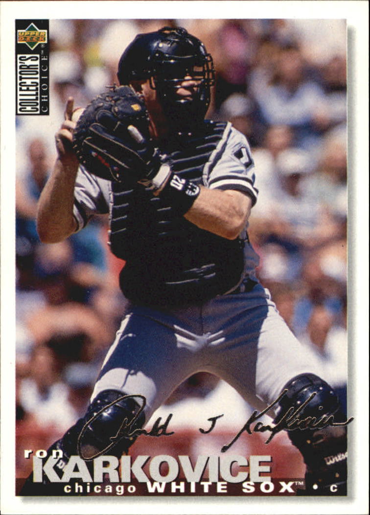 MIKE LaVALLIERE CHICAGO WHITE SOX #26 - FLAIR NM-MT 1995