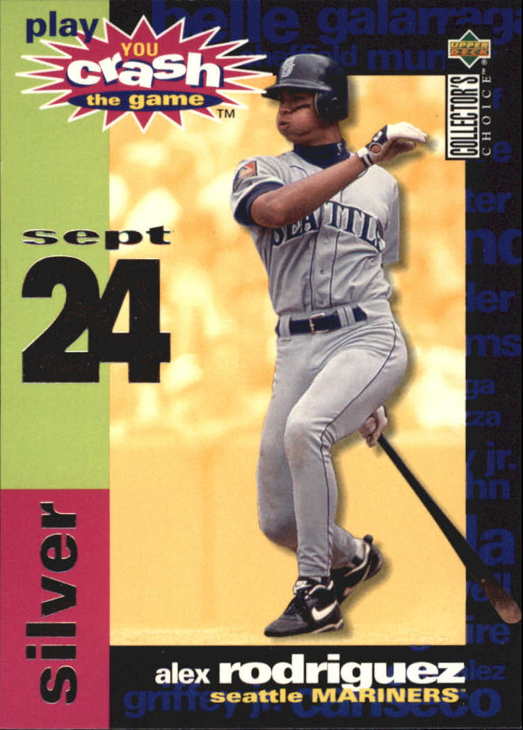 Alex Rodriguez 1998 Upper Deck Collector's Choice Starquest #SQ7 Seattle  Mariners Baseball Card