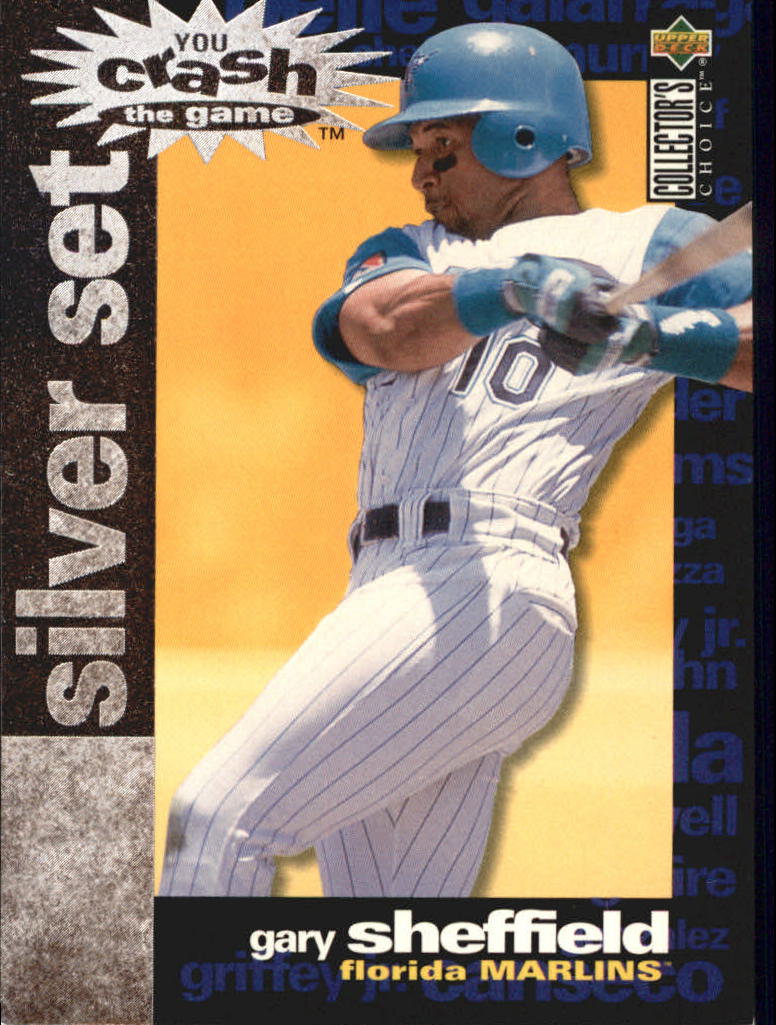 1995 Collector's Choice Crash the Game Exchange #18 Gary Sheffield