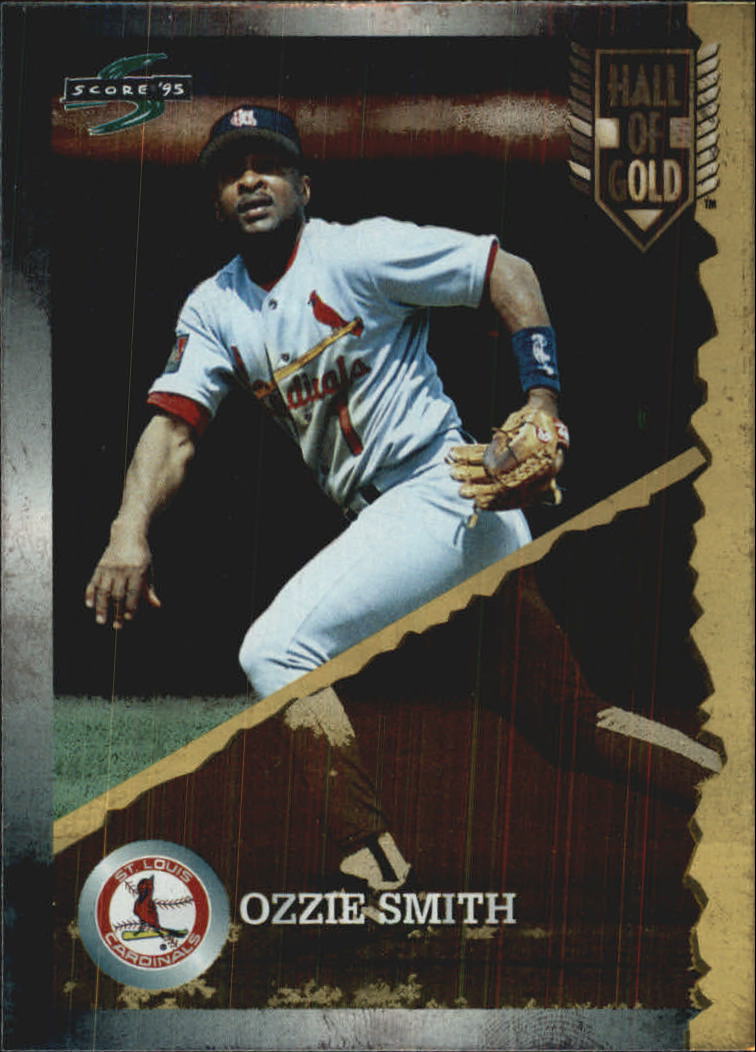 1995 Score Hall of Gold #HG24 Ozzie Smith