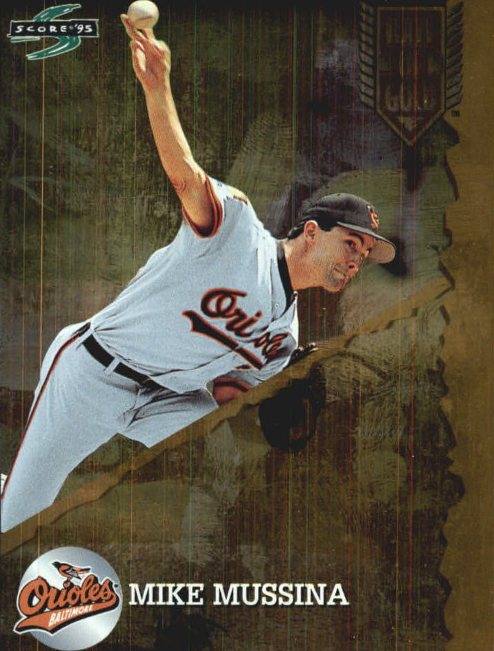 1995 Score Hall of Gold #HG85 Mike Mussina