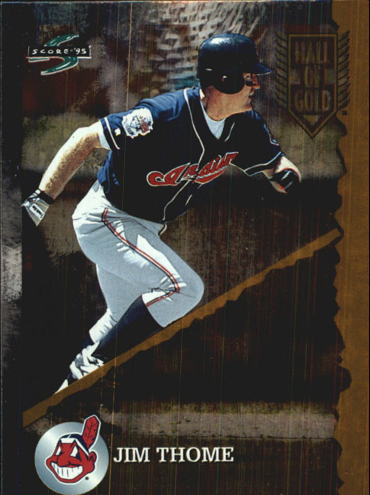 1995 Score Hall of Gold #HG99 Jim Thome