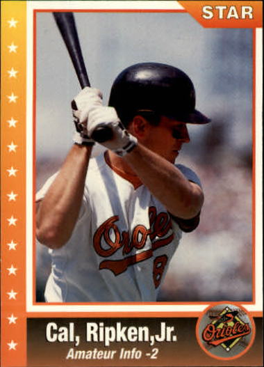 1995 Star Ripken 80 #11 Cal Ripken/Amateur Info - NM-MT