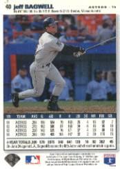 1995 Collector's Choice SE #40 Jeff Bagwell back image