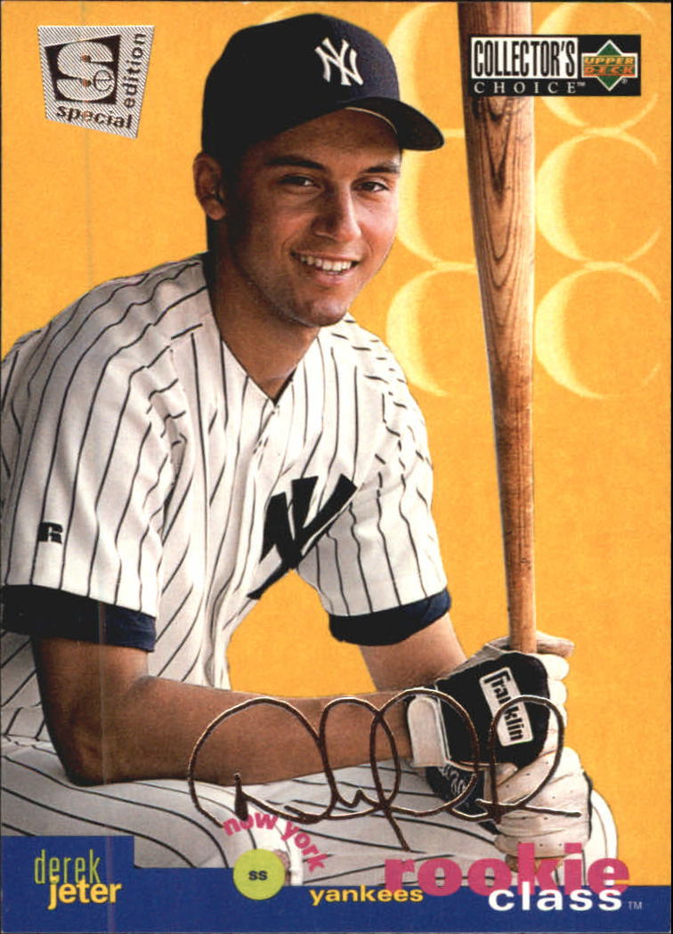 1995 Collector's Choice SE Silver Signature #2 Derek Jeter