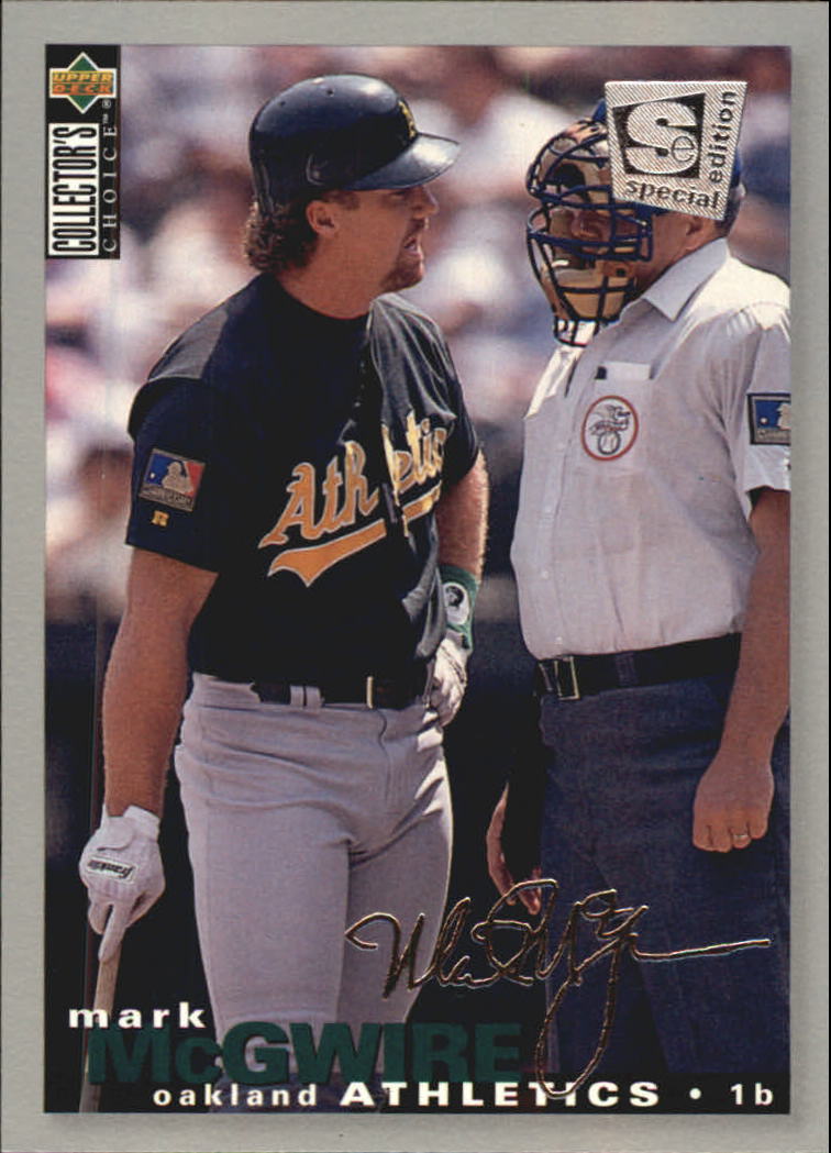 1995 Fleer #249 Mark McGwire - NM-MT+