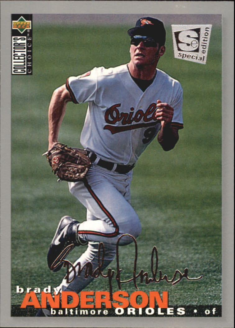 1995 Collector's Choice SE Silver Signature #154 Brady Anderson