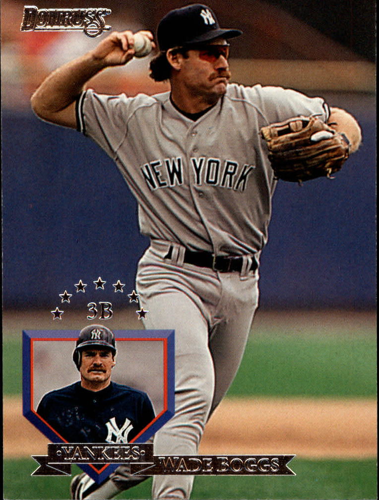 Wade Boggs cards (1989-2024) Red Sox Yankees Rays - You Choose