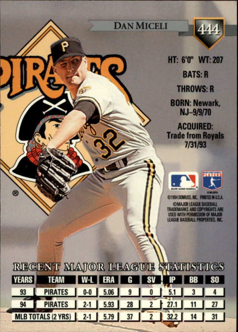 A4353- 1995 Donruss BB Card #s 251-500 +Rookies -You Pick- 15+ FREE US SHIP - Picture 327 of 407