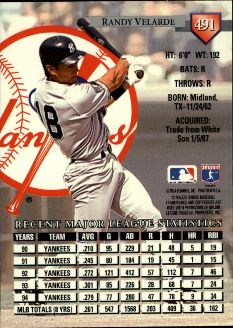 A4353- 1995 Donruss BB Card #s 251-500 +Rookies -You Pick- 15+ FREE US SHIP - Picture 395 of 407