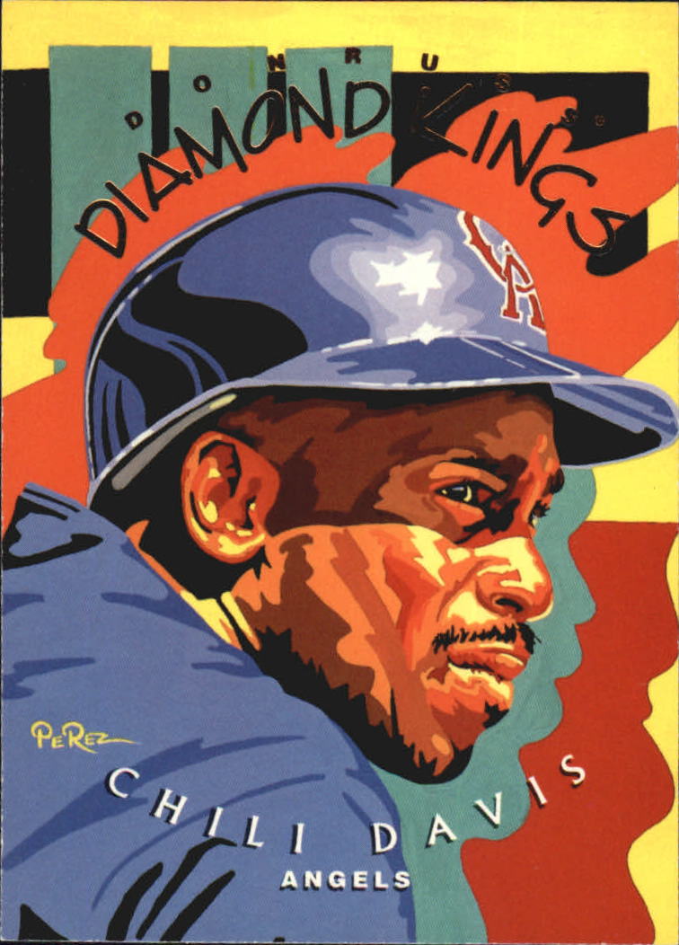 1995 Donruss Diamond Kings #DK3 Chili Davis