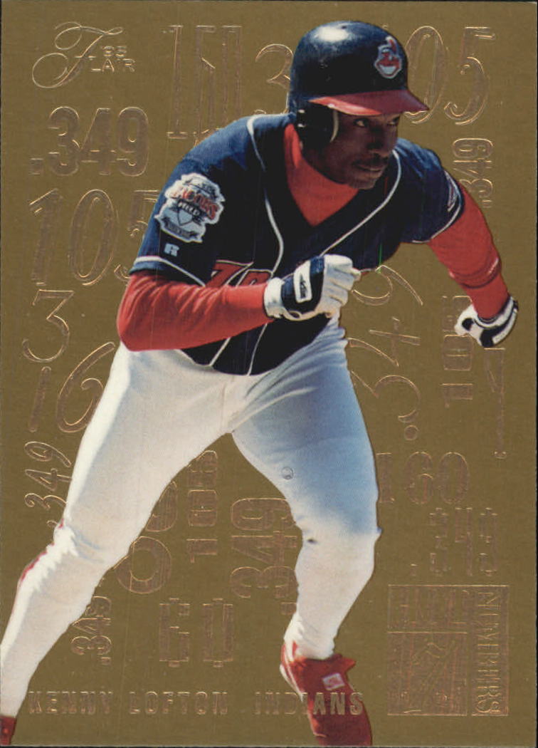 1995 Flair Hot Numbers #5 Kenny Lofton