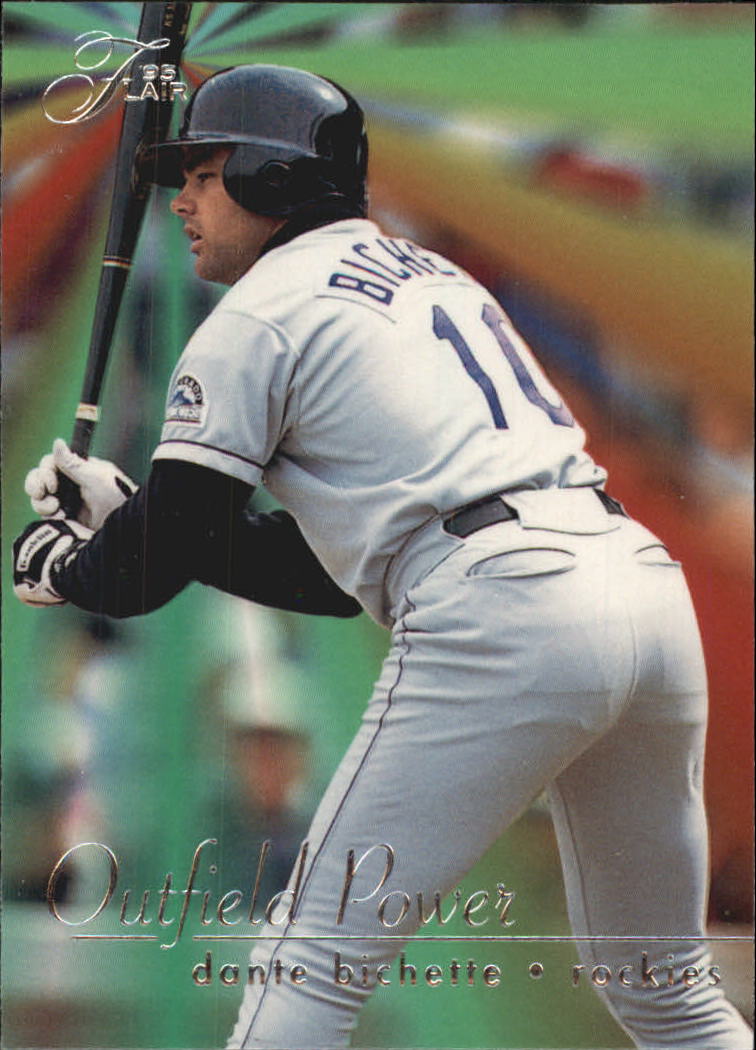 1995 Flair Outfield Power #4 Jose Canseco NM-MT Texas