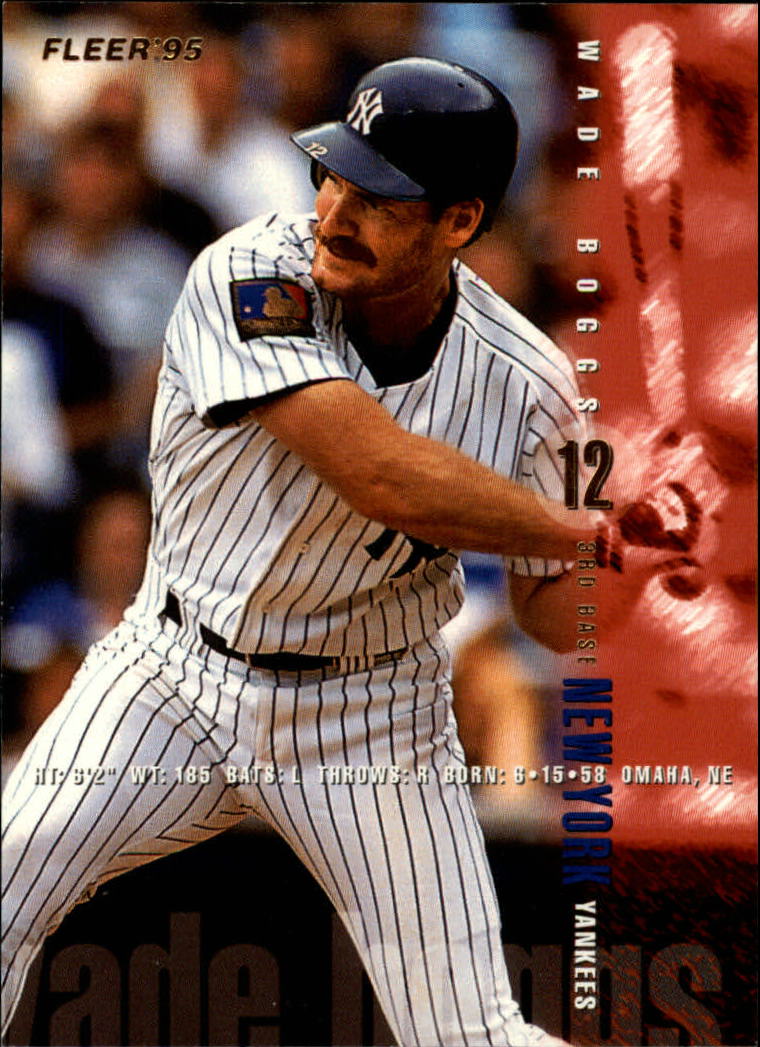 1995 Fleer Baseball "Main Set" Base Cards #1 to #200 - Picture 134 of 401