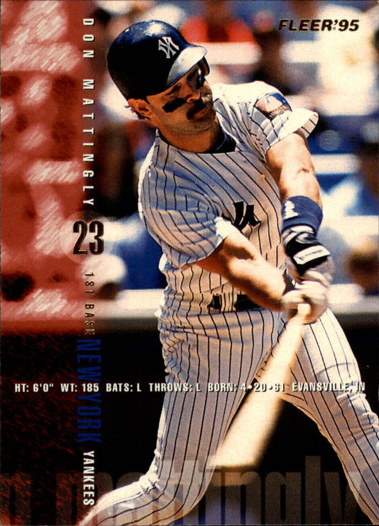 1995 Fleer Baseball "Main Set" Base Cards #1 to #200 - Picture 152 of 401
