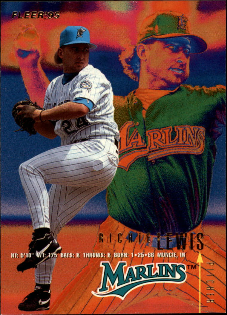  1995 Topps #373 Richie Lewis NM-MT Florida Marlins