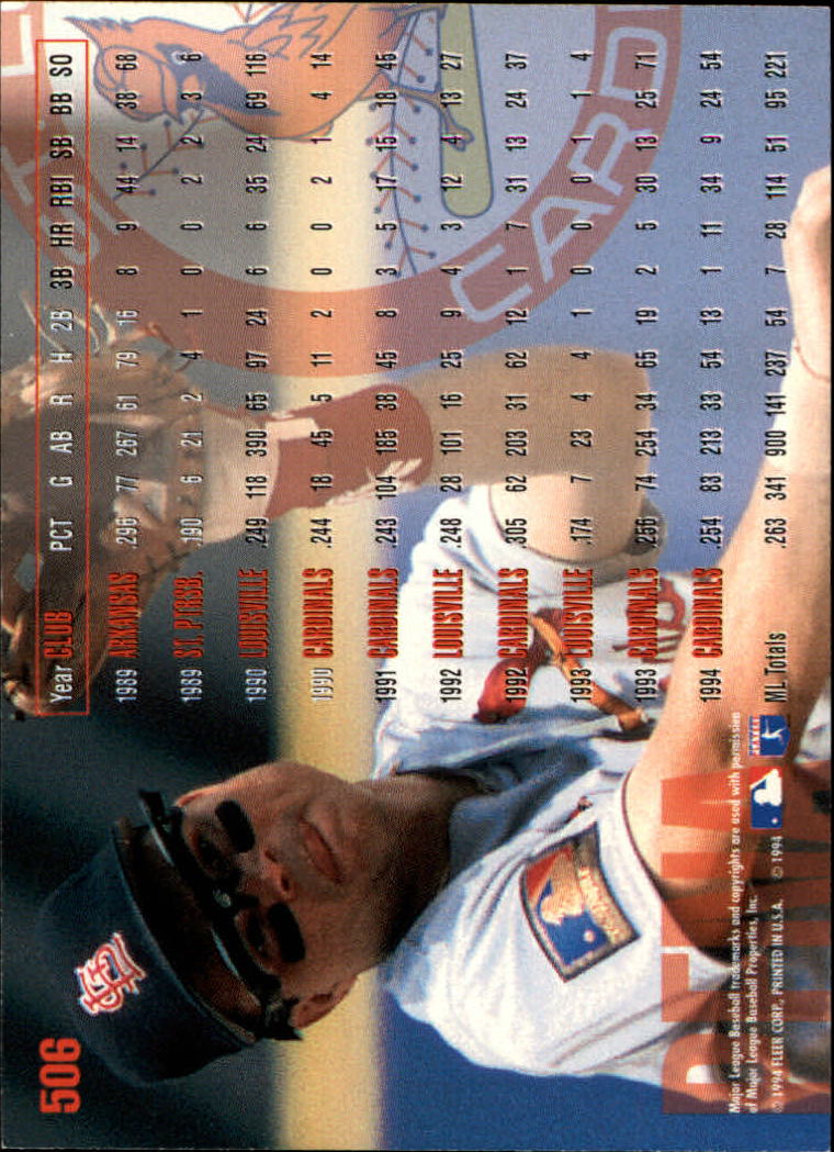 B2004- 1995 Fleer Baseball Cards 501-600 +Inserts -You Pick- 15+ FREE US SHIP - Picture 9 of 205