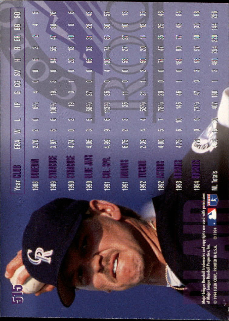 B2004- 1995 Fleer Baseball Cards 501-600 +Inserts -You Pick- 15+ FREE US SHIP - Picture 23 of 205