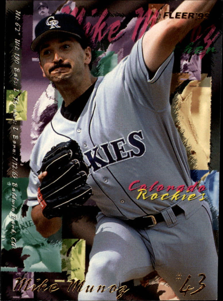 1995 Fleer #524 Mike Munoz