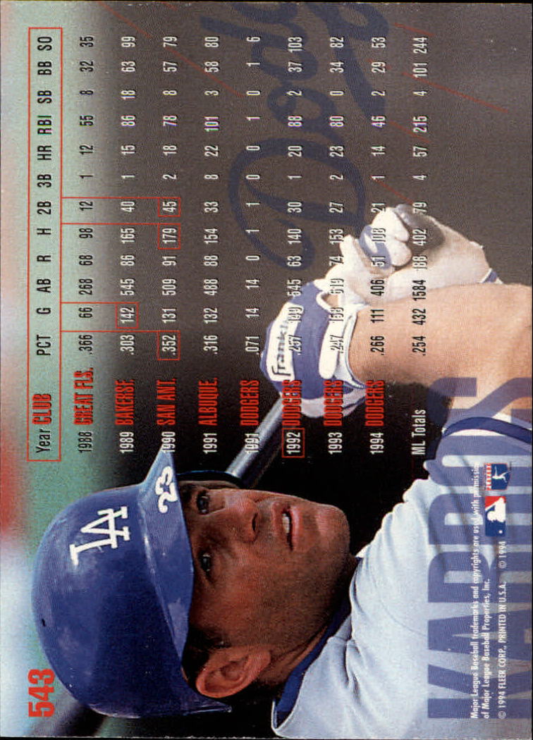 B2004- 1995 Fleer Baseball Cards 501-600 +Inserts -You Pick- 15+ FREE US SHIP - Picture 79 of 205