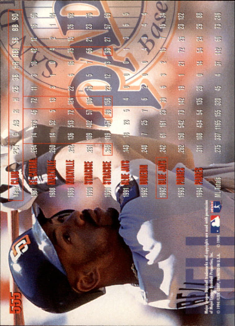 B2004- 1995 Fleer Baseball Cards 501-600 +Inserts -You Pick- 15+ FREE US SHIP - Picture 101 of 205