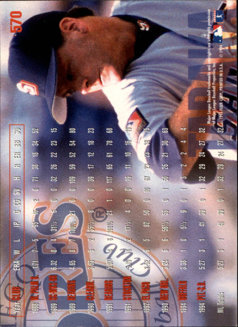 B2004- 1995 Fleer Baseball Cards 501-600 +Inserts -You Pick- 15+ FREE US SHIP - Picture 127 of 205