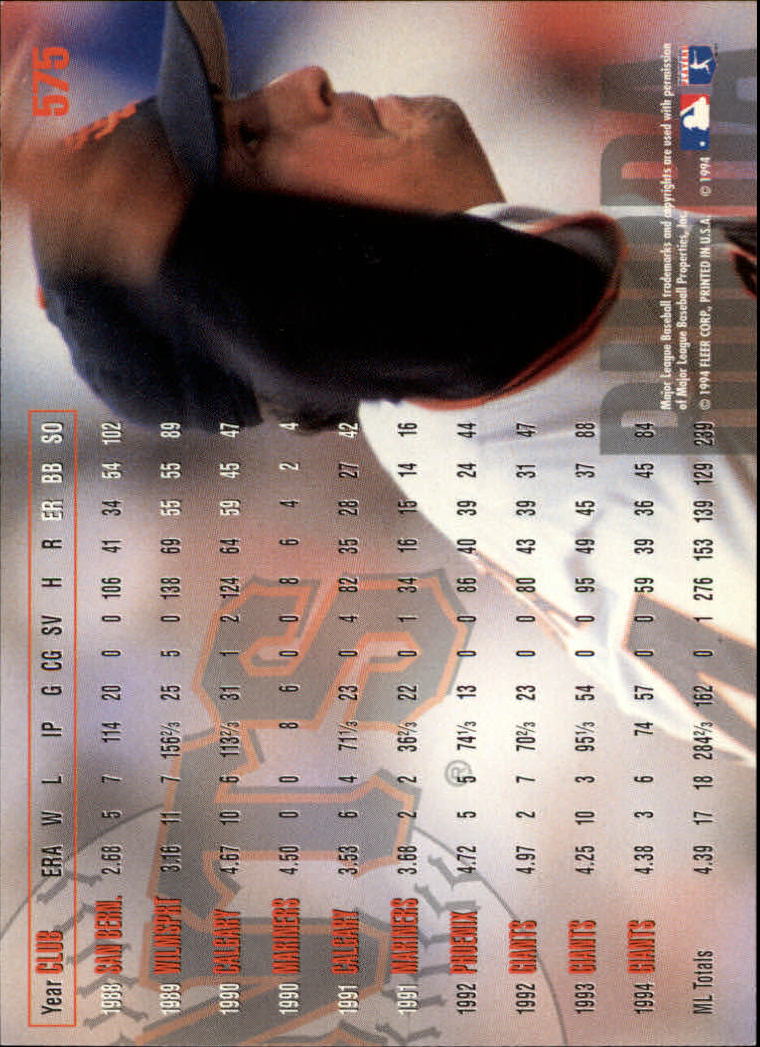 B2004- 1995 Fleer Baseball Cards 501-600 +Inserts -You Pick- 15+ FREE US SHIP - Picture 135 of 205
