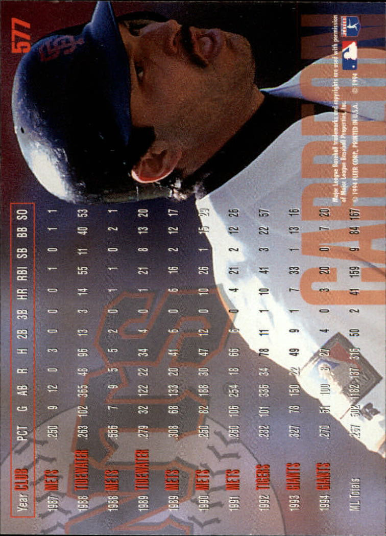 B2004- 1995 Fleer Baseball Cards 501-600 +Inserts -You Pick- 15+ FREE US SHIP - Picture 139 of 205