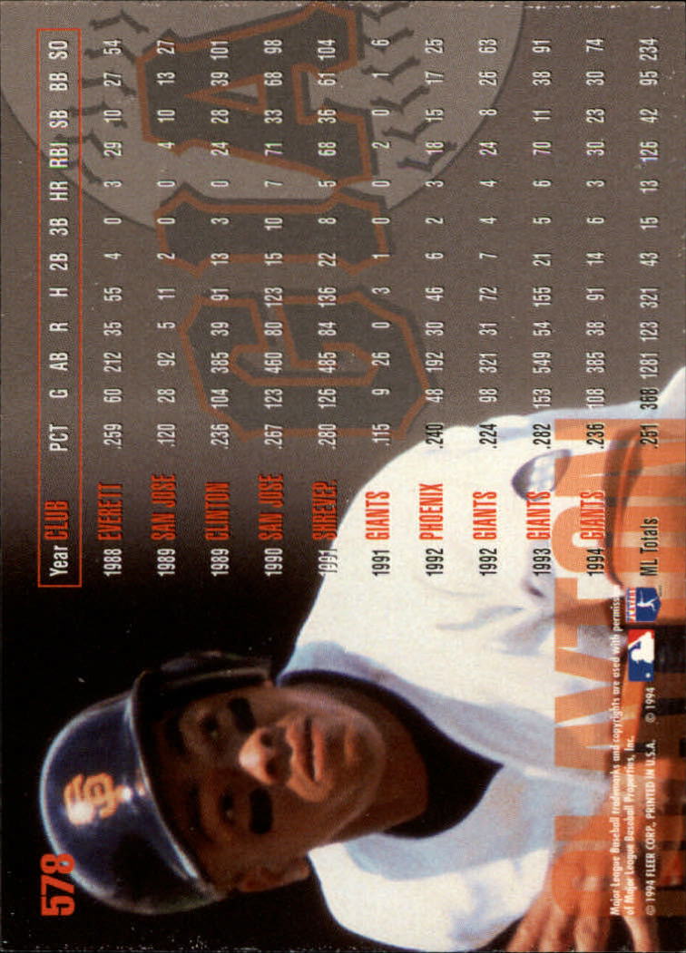 B2004- 1995 Fleer Baseball Cards 501-600 +Inserts -You Pick- 15+ FREE US SHIP - Picture 141 of 205