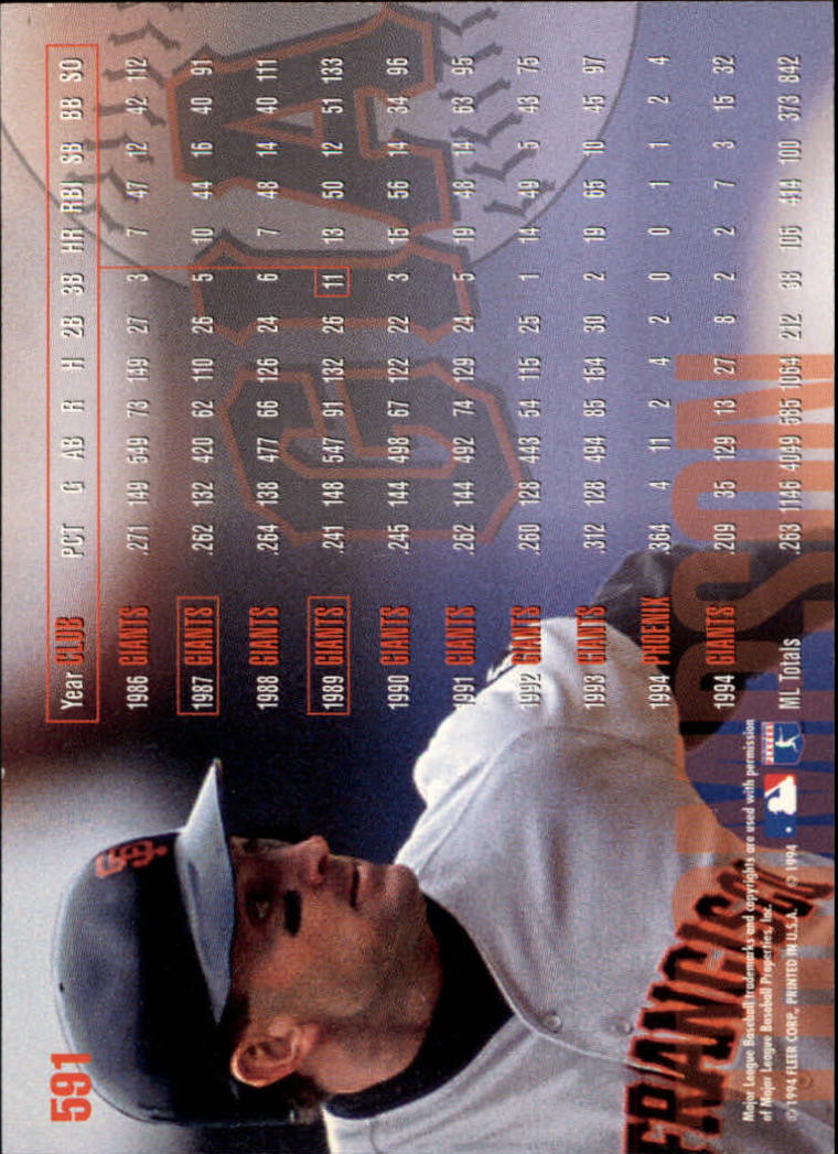 B2004- 1995 Fleer Baseball Cards 501-600 +Inserts -You Pick- 15+ FREE US SHIP - Picture 167 of 205