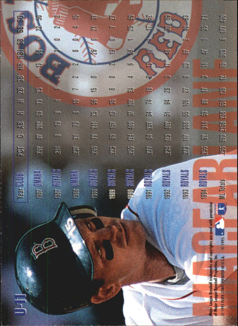 1995 Fleer Update Baseball "Main Set" Base Cards - Picture 23 of 395